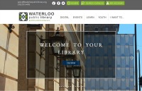 new waterloo library site